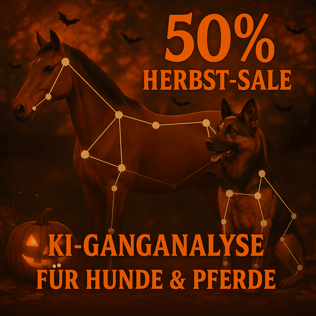 Präzise Ganganalyse für Pferde und Hunde 